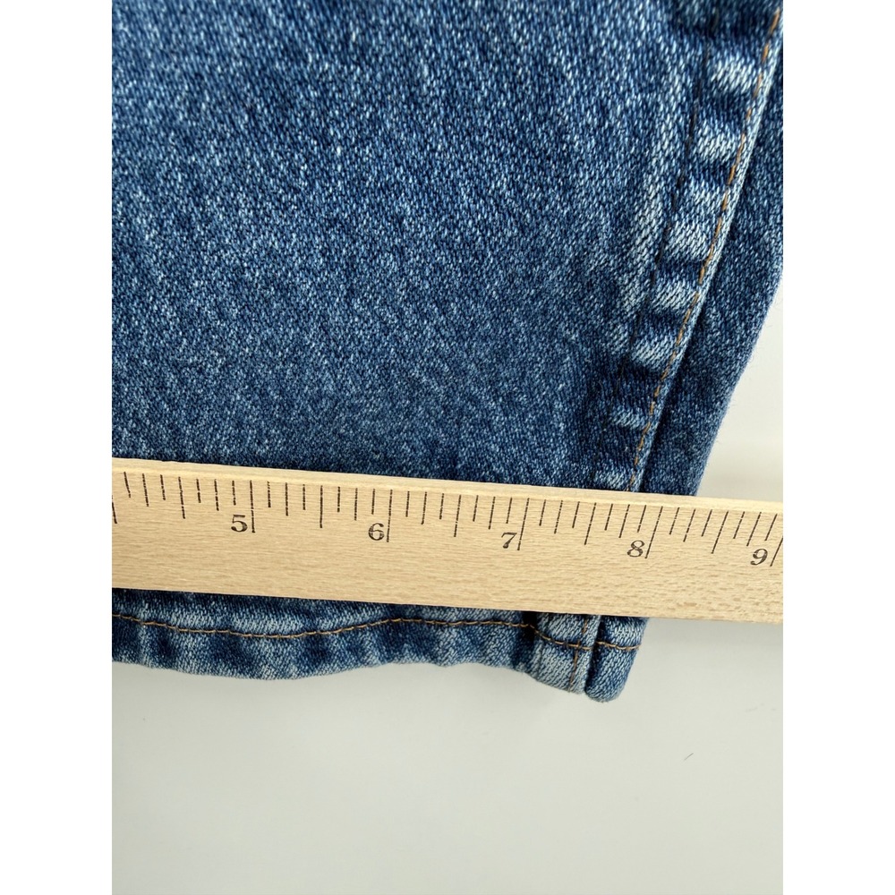 Wrangler Jeans Mens 36x30 Blue Denim 13MWZGK Cowboy Cut Original Fit Straight - Picture 8 of 9